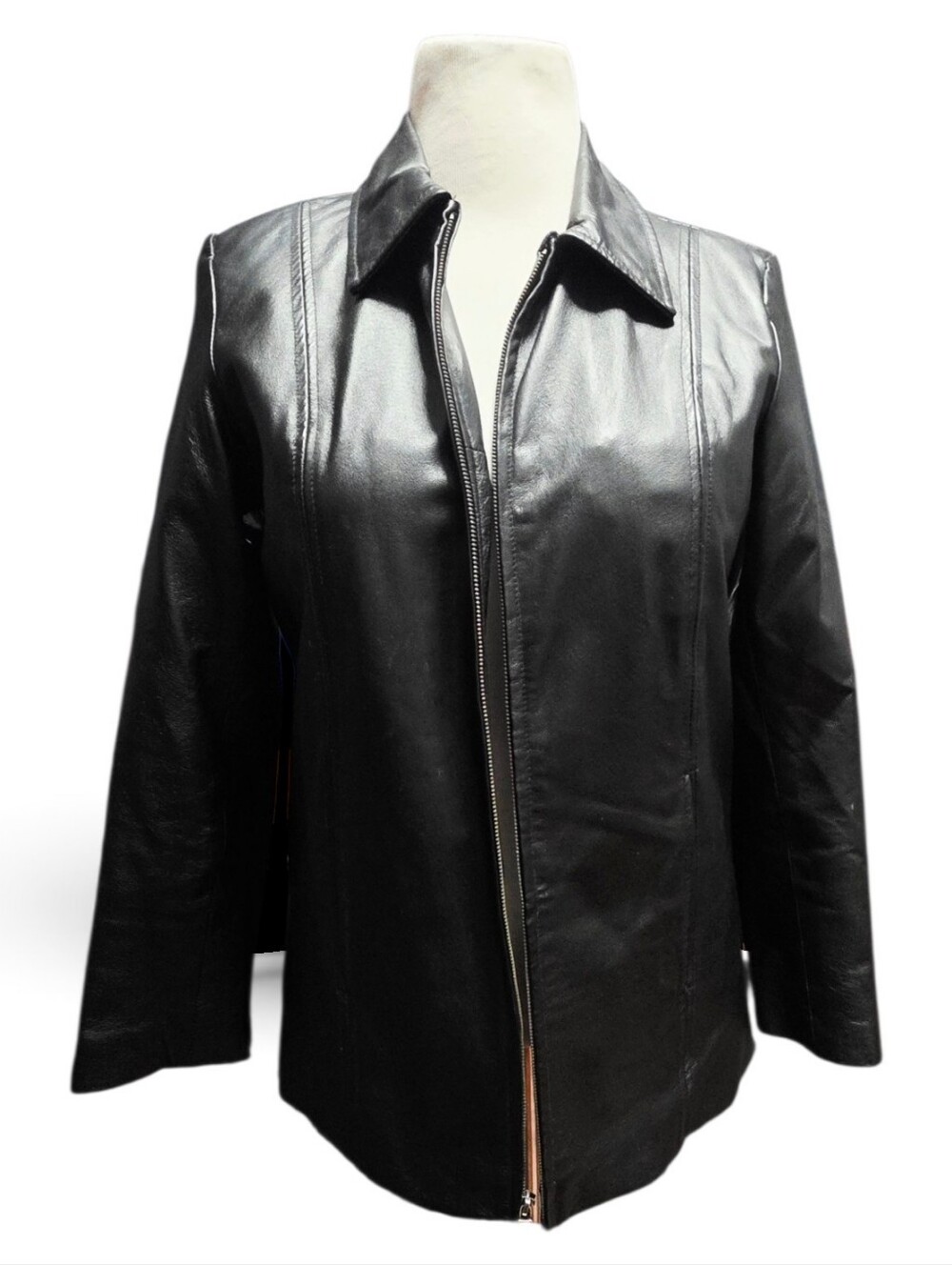Kim Rogers ~ Leather Jacket- Size M